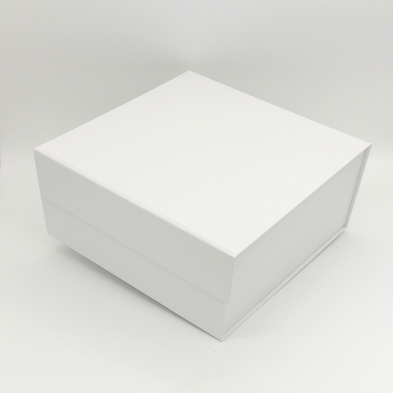 Large Square Box - White