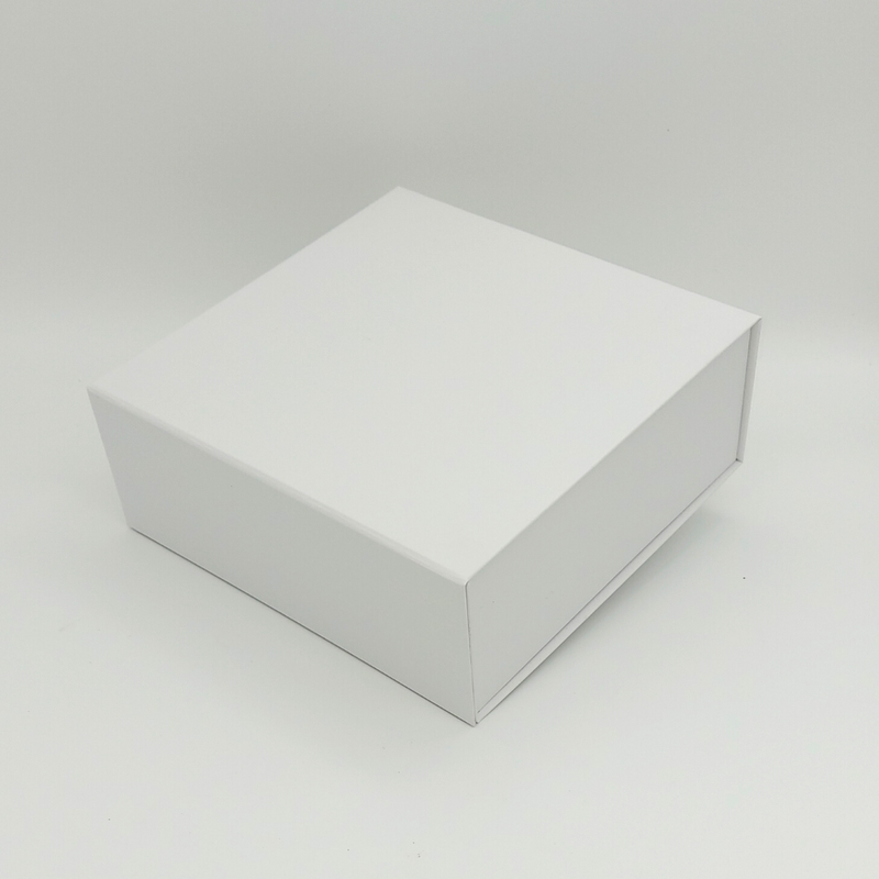 Medium Square Box - White