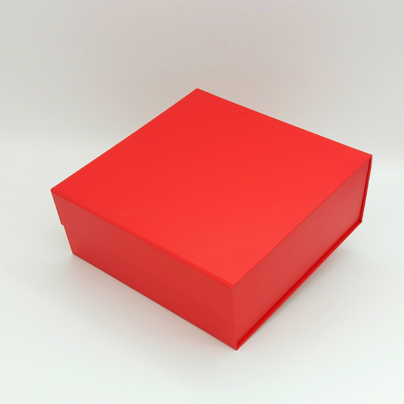 Medium Square Box - Red