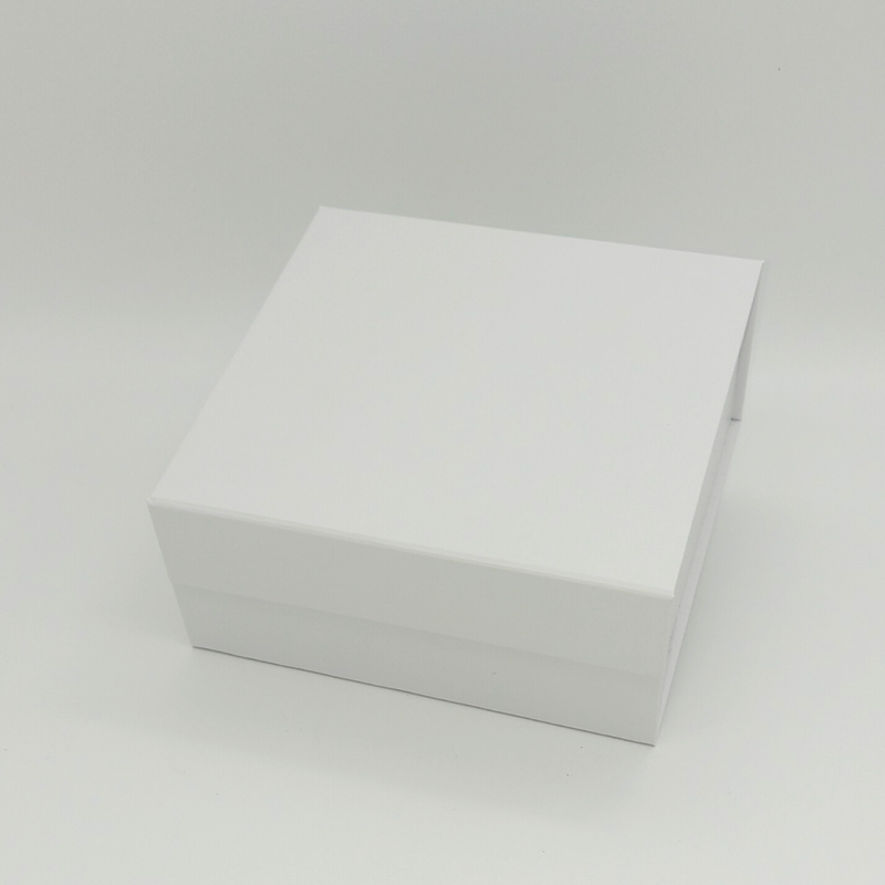 Small Square Box - White