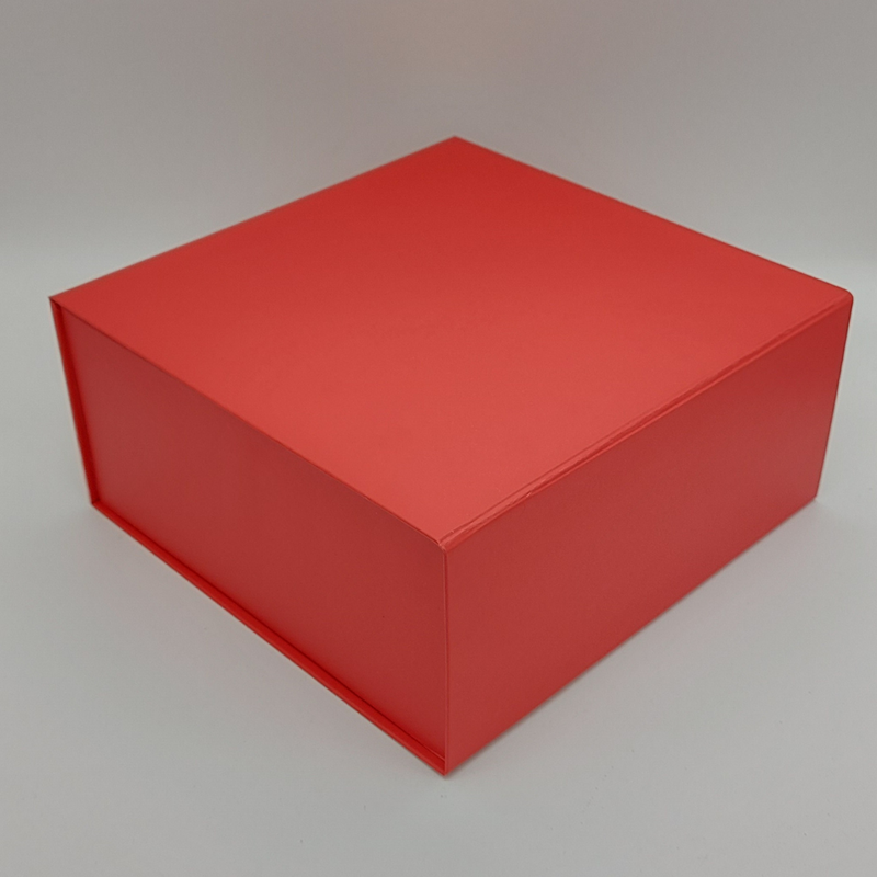Large Square Box - Red