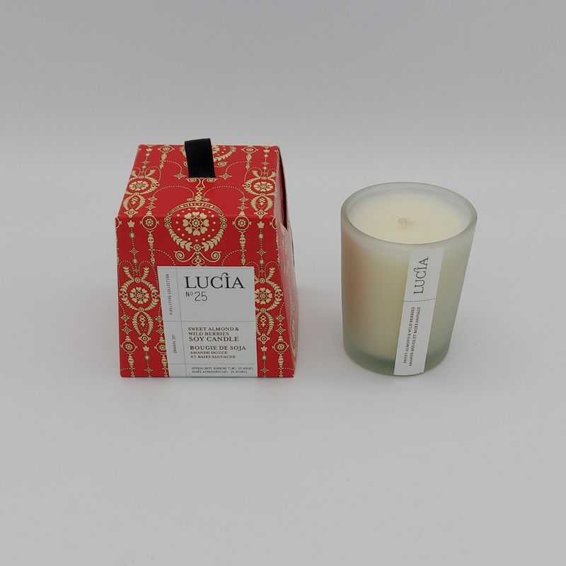 Sweet Almond & Wild Berries Luxurious Candle & Room Spray Gift Set