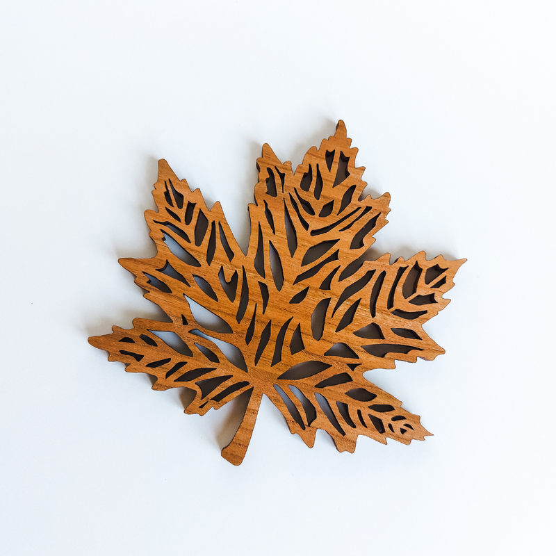 Maple Leaf Coaster by Foxwood Gifts