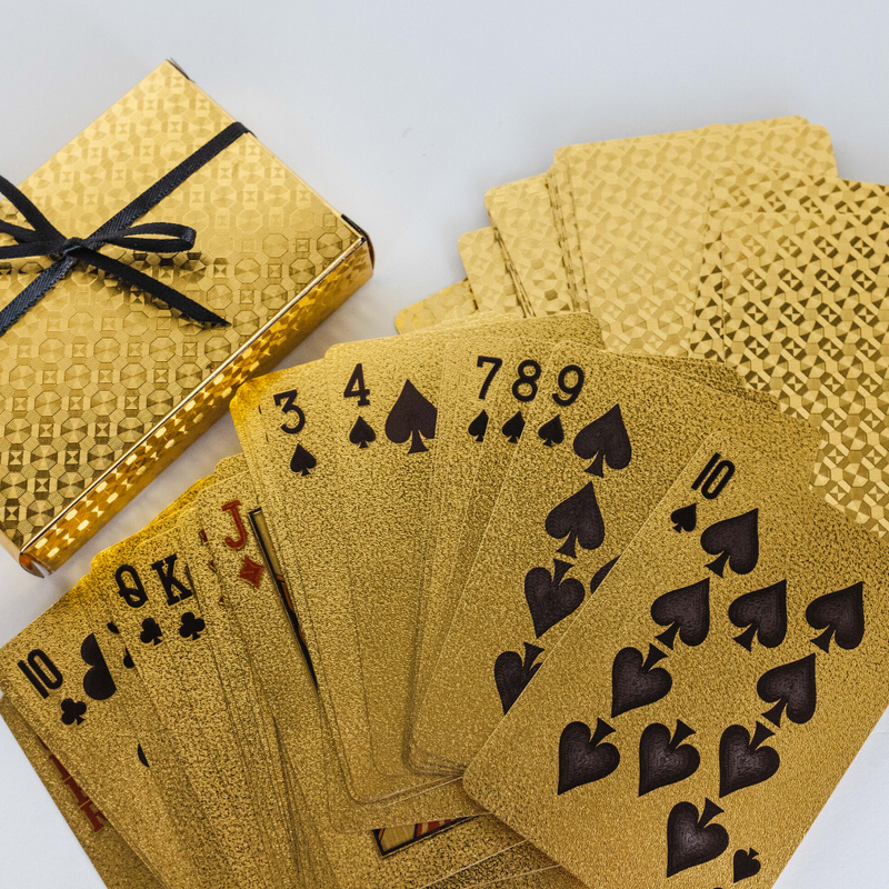 Luxury Gold Playing Cards